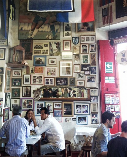 Lunch in Peru