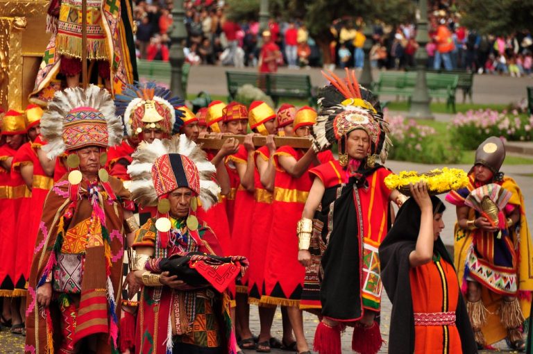 Inti Raymi celebrations in Cusco, Peru