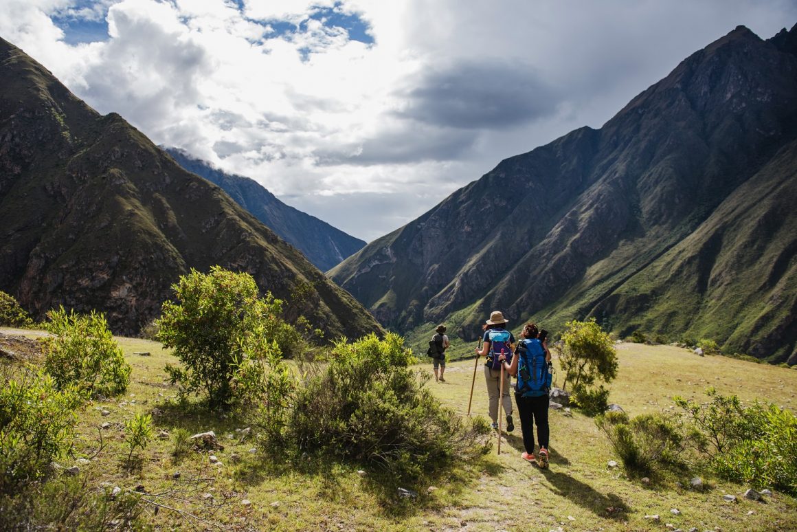 Trekking in the Andes