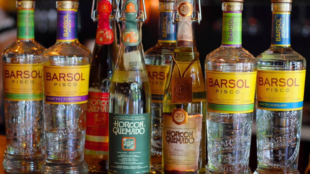 Range of Peruvian Pisco