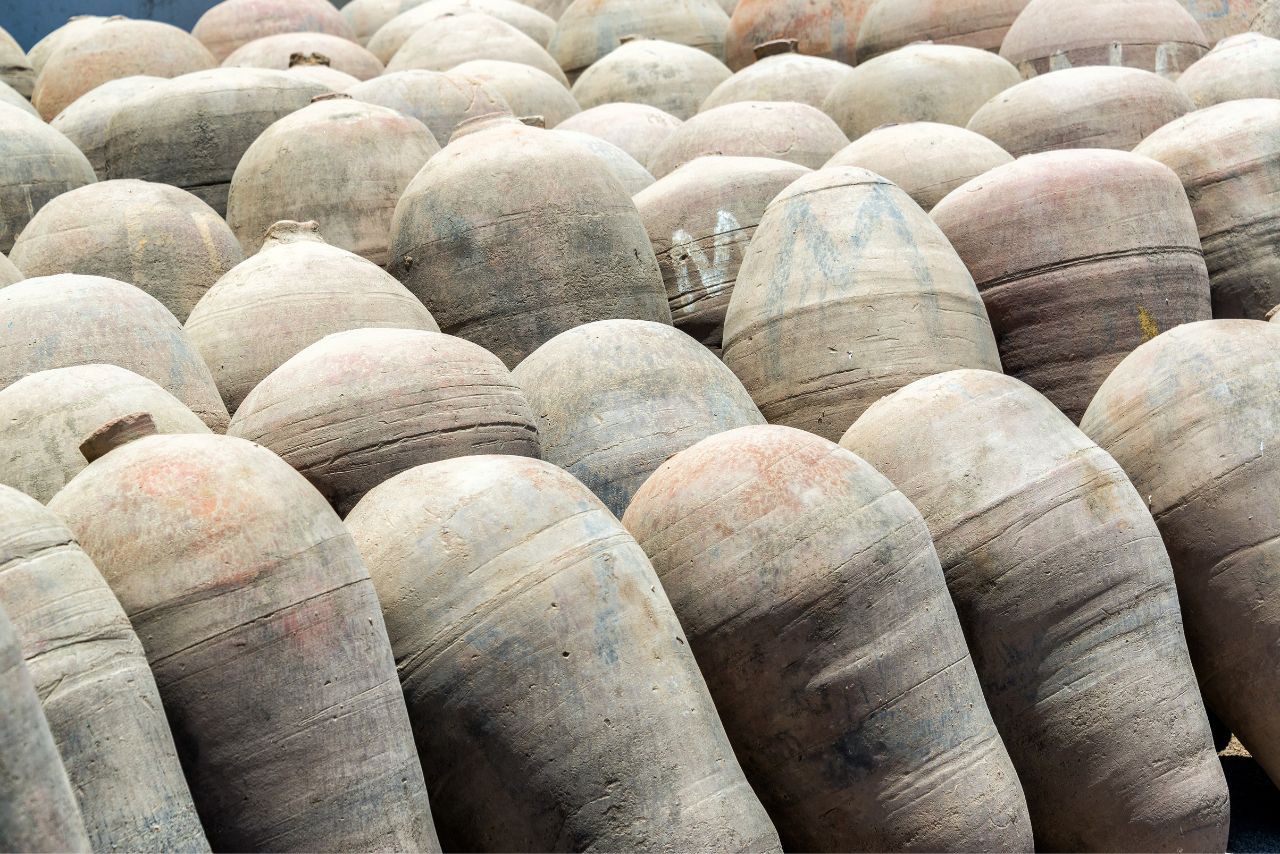 Pisco Amphoras in Peru