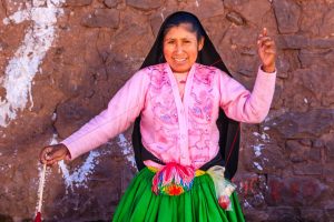 The Art of Spinning on Taquile Island