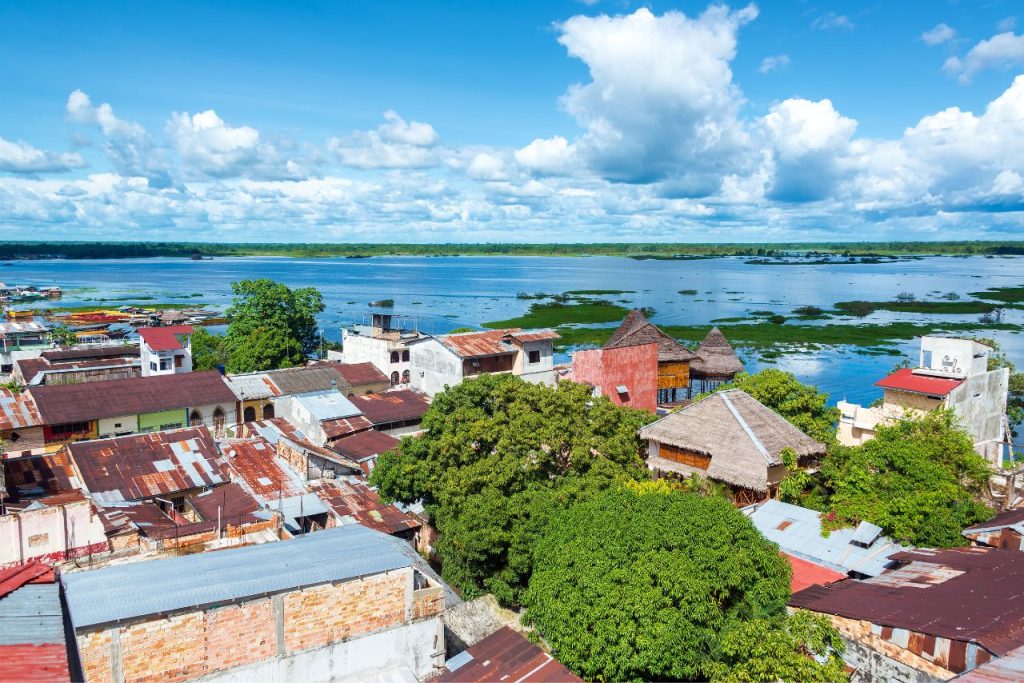 Iquitos, Peruvian Amazon. The Amazon Rainforest